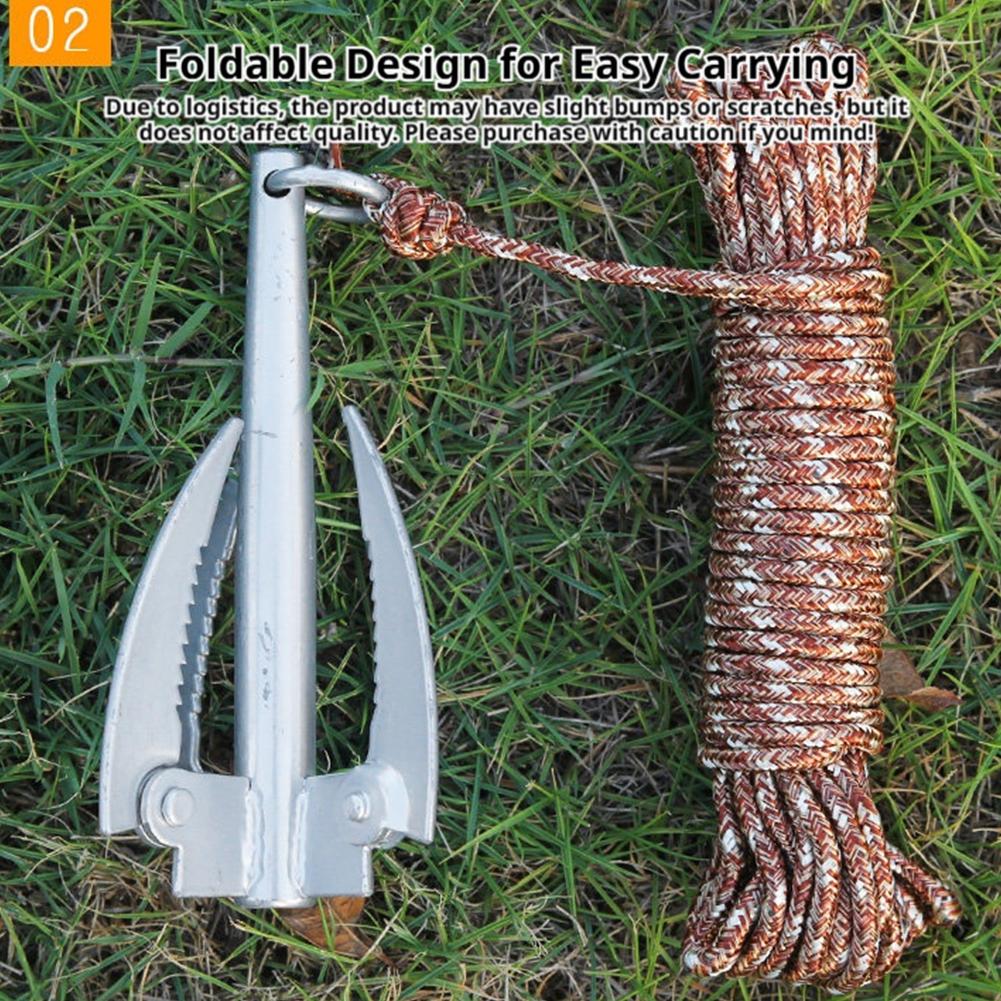 Fishing Boat Trailer - Grappling-Haken für den Außenbereich, Überlebenswerkzeug mit