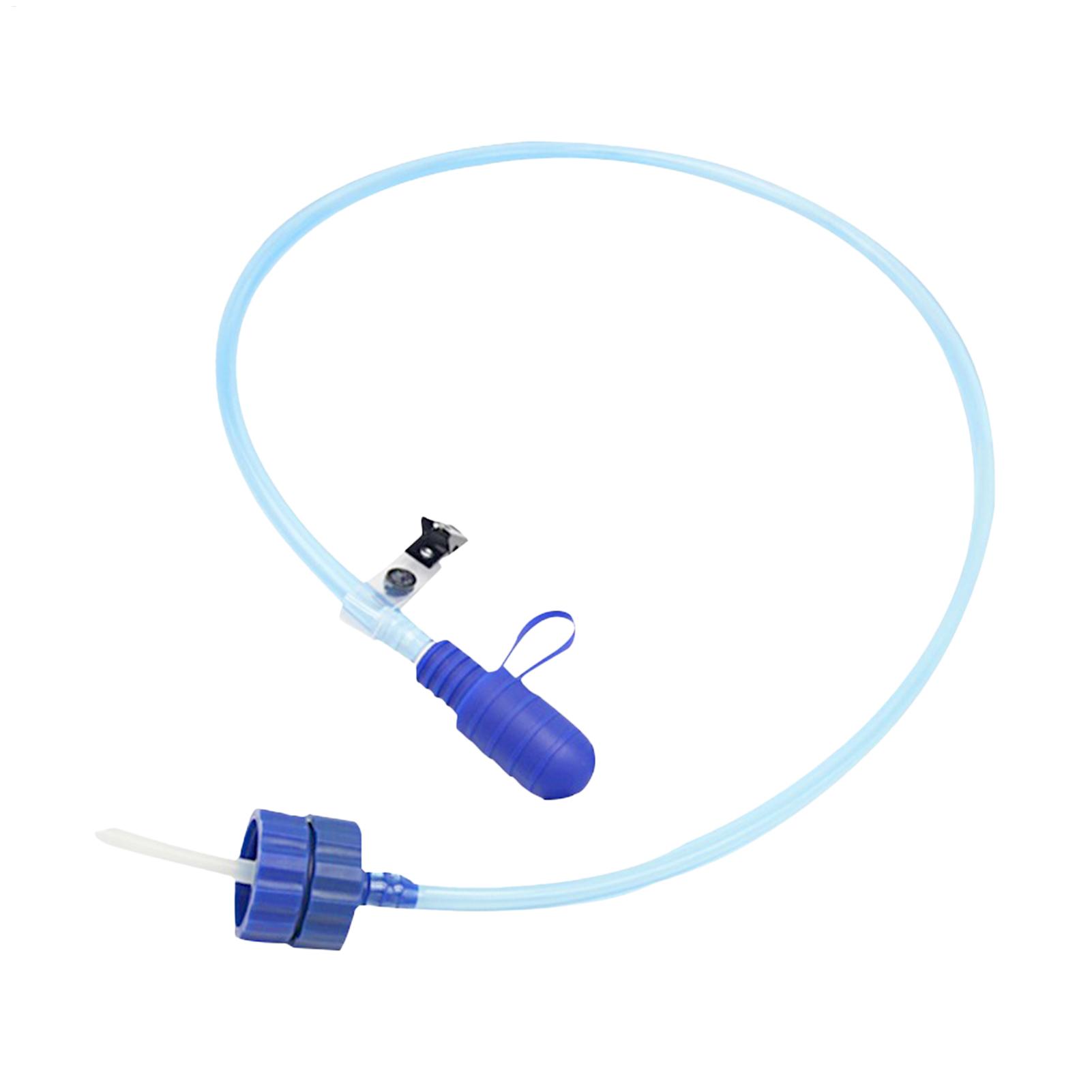 Fishing Boat Trailer - Wasserflasche mit Trinkschlauch und Doppeladapter Hydratationssystem