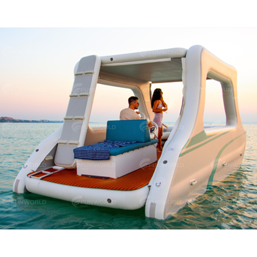 Fishing Boat Aluminum - Großes Aufblasbares Yachtboot für 4-8 Personen,