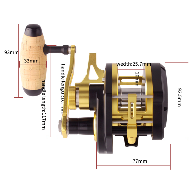 Umi Neues Slow-Jigging-Trommel – Fishing Boat Steering Wheel Bewertung und Preis
