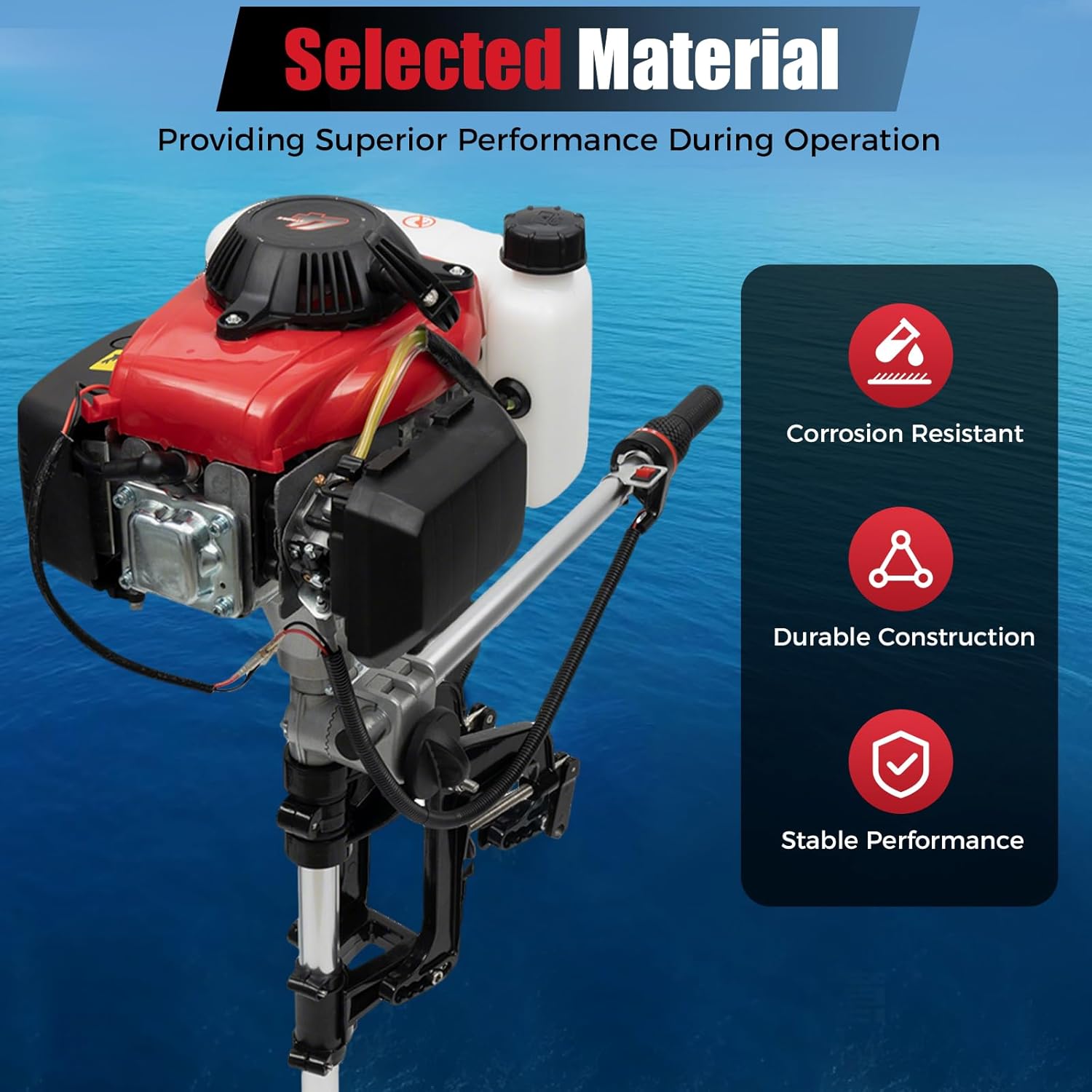 4-PS-Außenbordmotor, 4-Takt-Bo – Fishing Boat Outboard Motor Bewertung und Preis